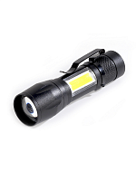 Фонарь ручной аккумуляторный Smartbuy CREE XML T6 10Вт черный  картинка 